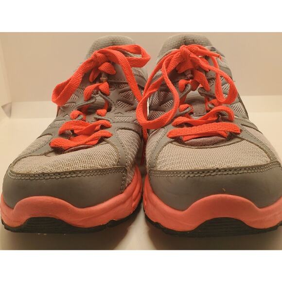 Nike Air Womens Size 8 Relentless 2 Grey Hot Punch EUC 512083-002 - Picture 11 of 11